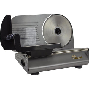 Chard - 7.5" 150W Electric Slicer - Stainless Steel/Black