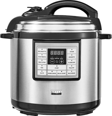 Bella - Pro Series 8-qt. Digital Multi Cooker - Stainless Steel